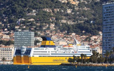 Ça y est, la ligne Toulon-Sicile de Corsica Ferries est ouverte (source Var Matin)