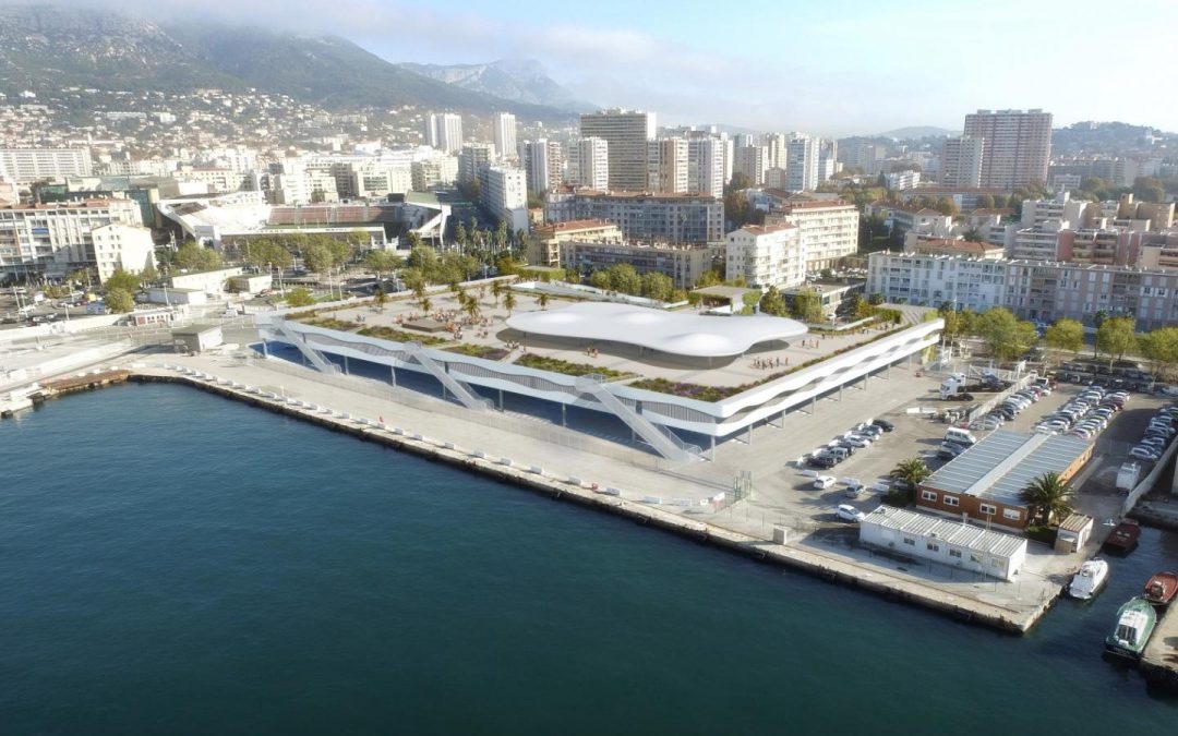 Le projet de parking ajourné (source Var Matin)